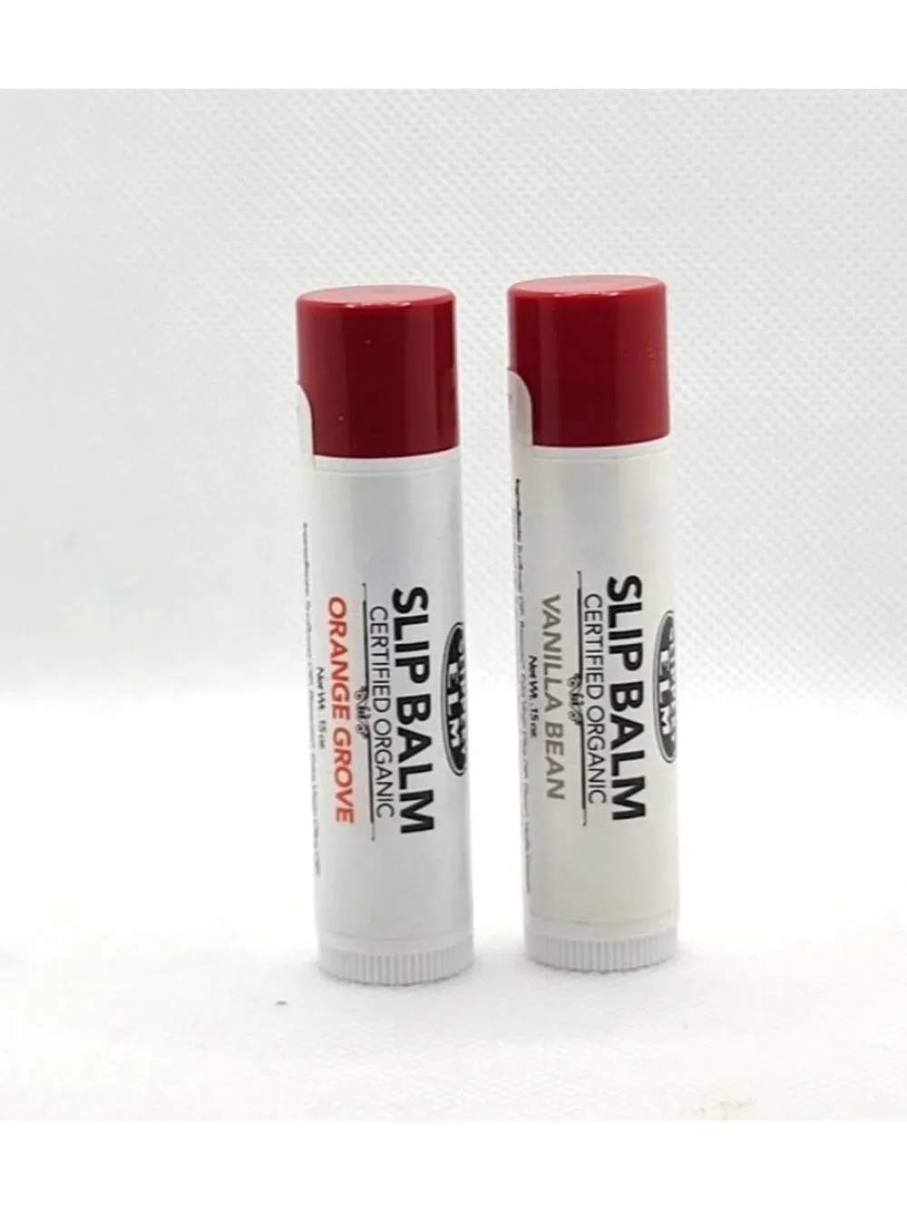 2 Pk Thayers Slippery Elm Slip Balm Organic Lip Balm Orange Grove Vanilla Bean